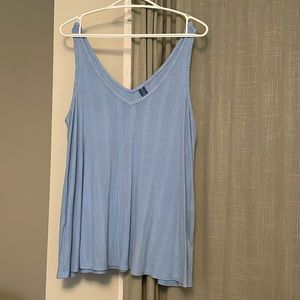 Old navy blue luxe tank v neck